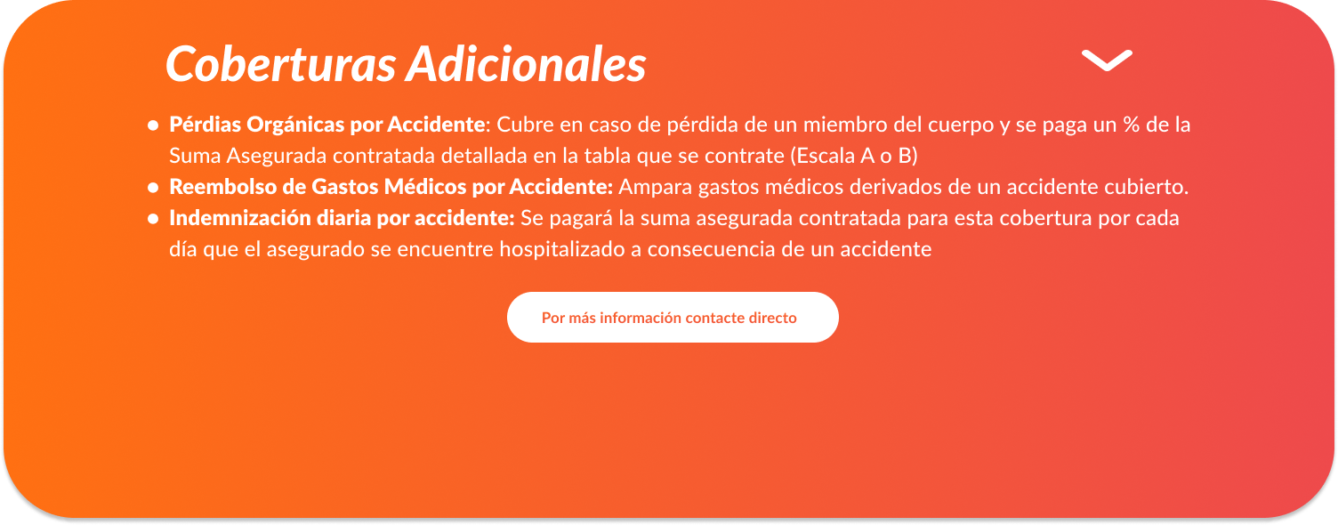 Accidentes Personales Plenit