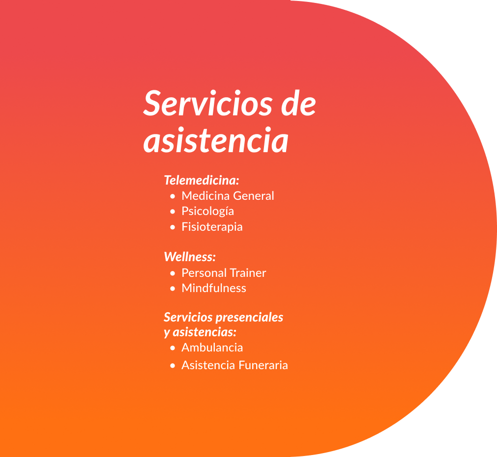 Servicios de asistencia